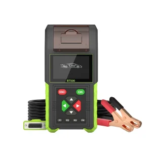Multifunctional 12V/24V Car Battery Tester with Relay Test & Printer – Advanced Automotive Diagnostic Tool