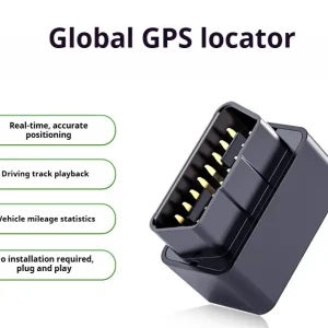 4G OBD GPS Tracker for Cars – Plug & Play Real-Time Vehicle Locator with Geo-Fencing & Driving Behavior Monitoring
