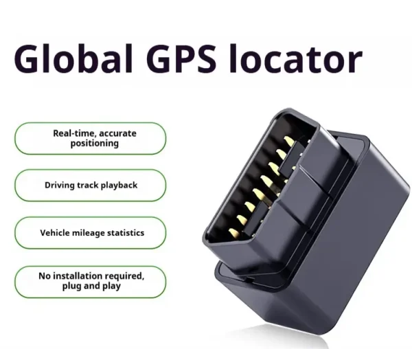 4G OBD GPS Tracker for Cars – Plug & Play Real-Time Vehicle Locator with Geo-Fencing & Driving Behavior Monitoring